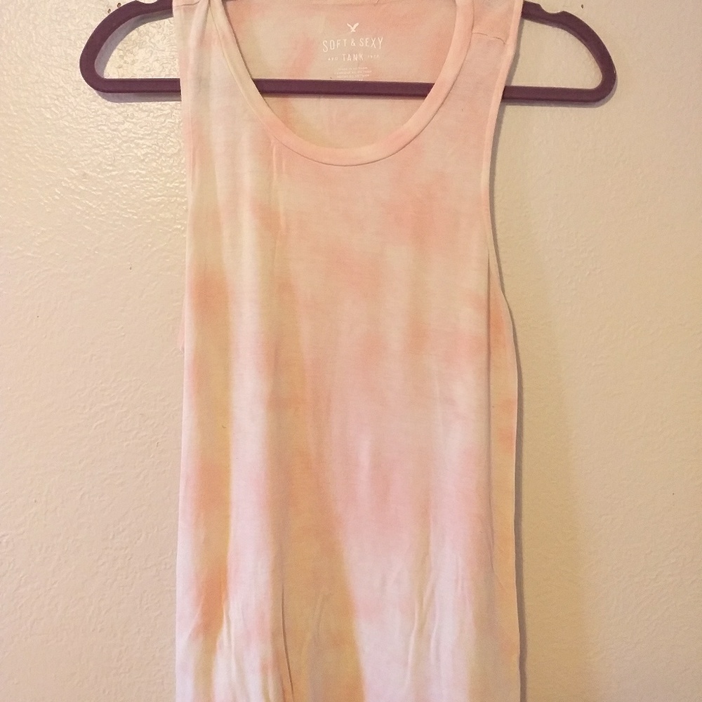 Tie dye swing tank soft and sexy